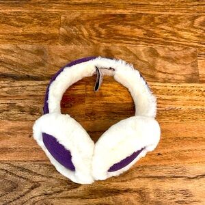 Purple Ugg earmuffs